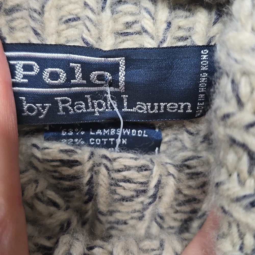 Polo Ralph Lauren Speckled Wool Blend Turtleneck Sweater Size Small NWT - Picture 4 of 8